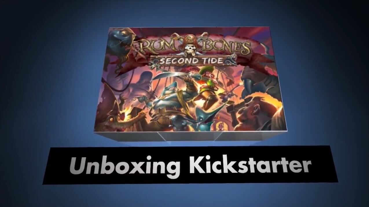 Rum & Bones Second Tide L'unboxing de Davy cwowd